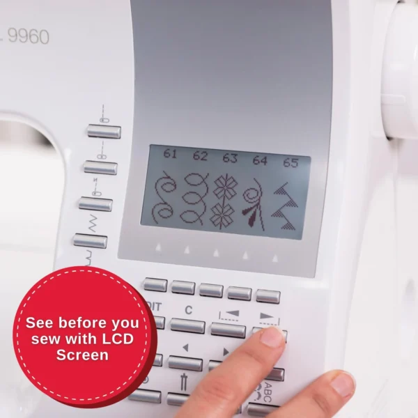 Singer 9960 Quantum Stylist  Computerized Sewing Machine With Accessory Kit - Image 4